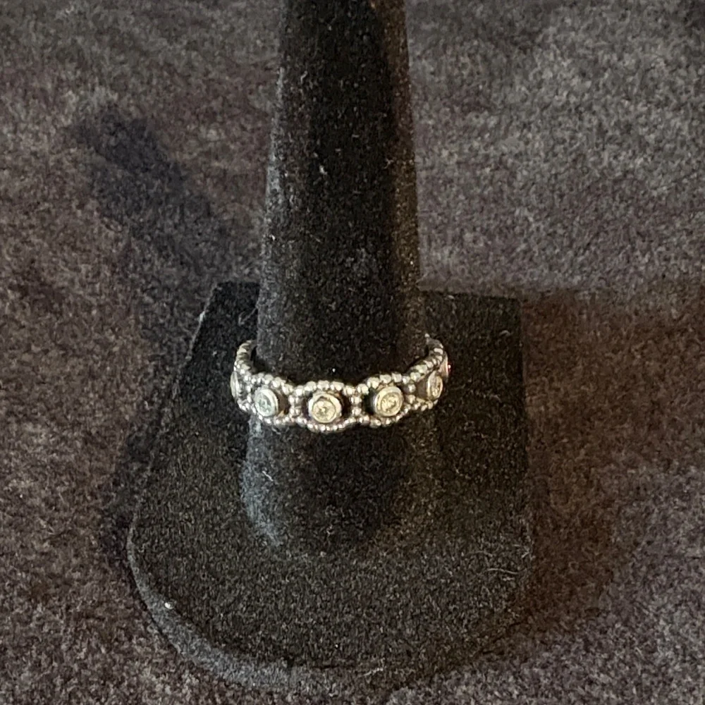 PANDORA Her Majesty Sterling Silver Ring - Picture 1 of 4